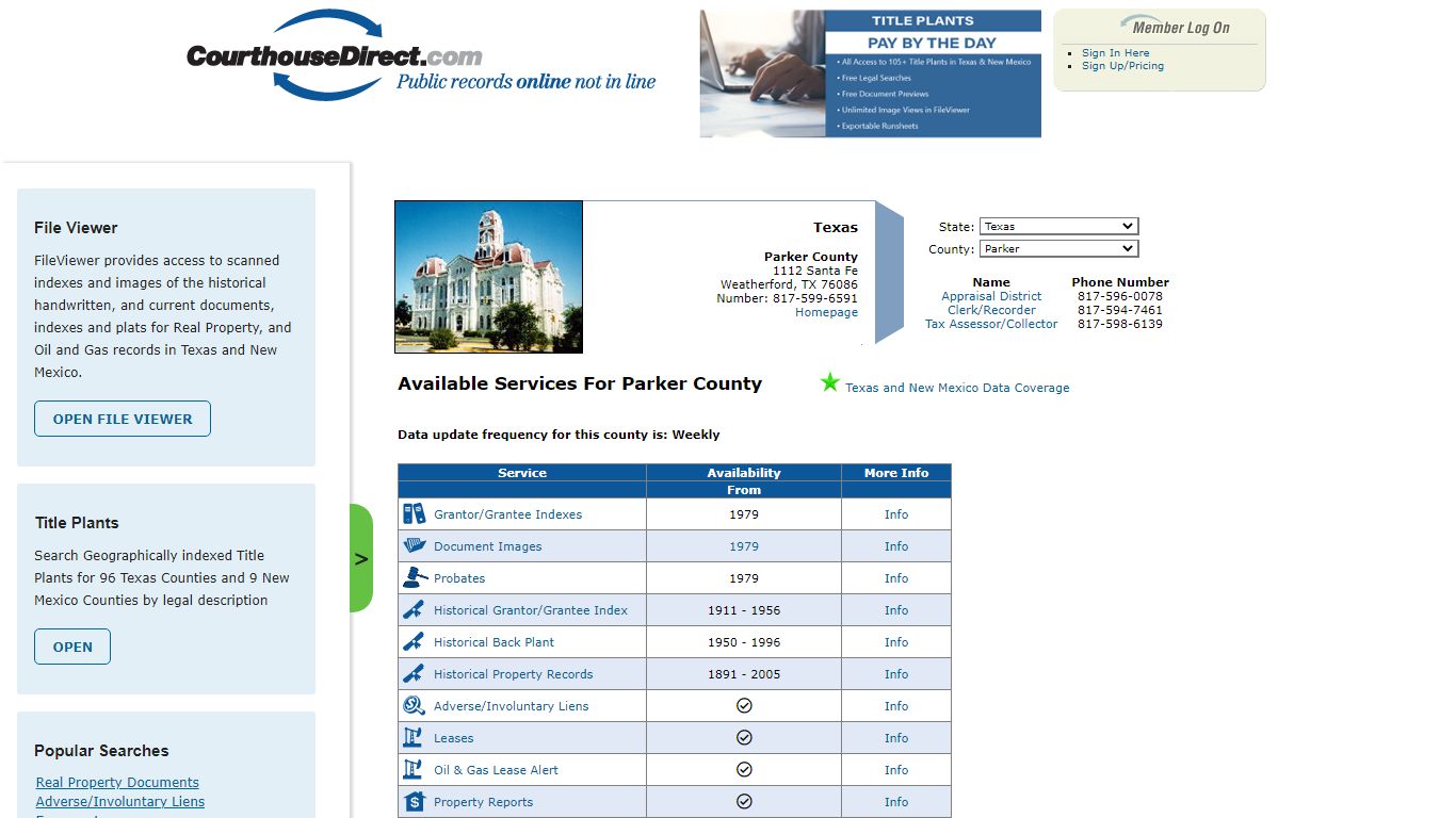 Search Parker County Public Property Records Online ...